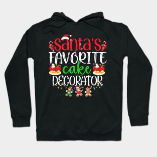 Santa's favorite cake decorator - a cake decorator design Hoodie